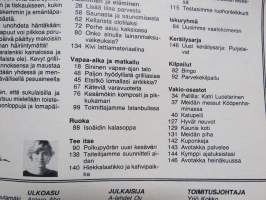 Avotakka 1978 nr 6, Grilliekstra, Ruohonleikkuritesti, Pihakalusteet, Wilho &amp; Leena Ilmari kesäkoti Piikkiö, Vuoden nainen Riitta Auvinen, Etsitkö antiikkia?, ym.