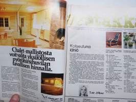 Avotakka 1978 nr 3, Maailman paras kalamaja, Kaija Aarikka kotona, Juhlavat antiikkikruunut, Arkkitehti Veikko Pystynen talo, Alppitalot Suomeen?, ym.