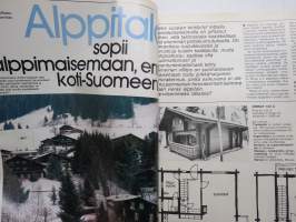 Avotakka 1978 nr 3, Maailman paras kalamaja, Kaija Aarikka kotona, Juhlavat antiikkikruunut, Arkkitehti Veikko Pystynen talo, Alppitalot Suomeen?, ym.