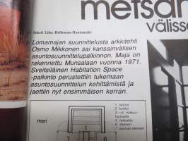 Avotakka 1978 nr 3, Maailman paras kalamaja, Kaija Aarikka kotona, Juhlavat antiikkikruunut, Arkkitehti Veikko Pystynen talo, Alppitalot Suomeen?, ym.