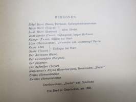 Pohjalaisia (Österbottner) Oper in 3 Akten - Leevi Madetoja Op. 45. Artturi Järviluoma -libretto, oopperan tekstit ja nuotit