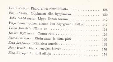 Näin tekivät ritarit, 1969. 2.p.