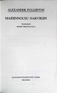 Maihinnousu Narvikiin