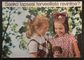 Saako lapsesi terveellistä ravintoa (valistusesite)