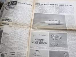 Moottoriviesti 1966 nr 11, Volkswagen Variant &amp; 1500 testi, Opel Kadett testi, Opel Kadett Coupe, Morris MIni &amp; Renault 16, Alfa 1300 GT Junior, Barracuda...