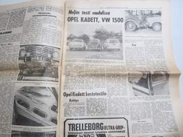 Moottoriviesti 1966 nr 11, Volkswagen Variant &amp; 1500 testi, Opel Kadett testi, Opel Kadett Coupe, Morris MIni &amp; Renault 16, Alfa 1300 GT Junior, Barracuda...