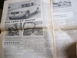 Moottoriviesti 1966 nr 11, Volkswagen Variant &amp; 1500 testi, Opel Kadett testi, Opel Kadett Coupe, Morris MIni &amp; Renault 16, Alfa 1300 GT Junior, Barracuda...