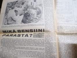 Moottoriviesti 1966 nr 11, Volkswagen Variant &amp; 1500 testi, Opel Kadett testi, Opel Kadett Coupe, Morris MIni &amp; Renault 16, Alfa 1300 GT Junior, Barracuda...