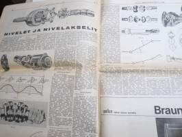 Moottoriviesti 1966 nr 11, Volkswagen Variant &amp; 1500 testi, Opel Kadett testi, Opel Kadett Coupe, Morris MIni &amp; Renault 16, Alfa 1300 GT Junior, Barracuda...