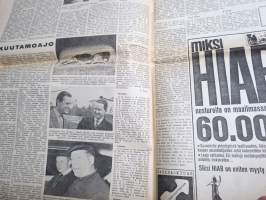 Moottoriviesti 1966 nr 11, Volkswagen Variant &amp; 1500 testi, Opel Kadett testi, Opel Kadett Coupe, Morris MIni &amp; Renault 16, Alfa 1300 GT Junior, Barracuda...