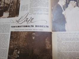 Elokuva-Aitta 1949 nr 20, Kansikuva Eeva-Kaarina Volanen - Katupeilin takana, Suomi-Filmi 30 vuotta, Viviane Romance, ym.