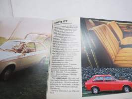 Vauxhall Chevette -myyntiesite