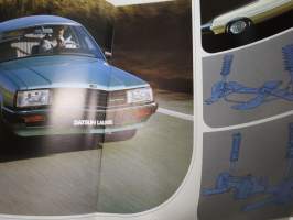 Datsun / Nissan Laurel 2,0 - 2,4 - 2,8 1981 -myyntiesite / sales brochure