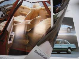 Datsun / Nissan Laurel 2,0 - 2,4 - 2,8 1981 -myyntiesite / sales brochure
