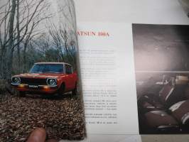 Datsun 100A / 120A -myyntiesite / sales brochure