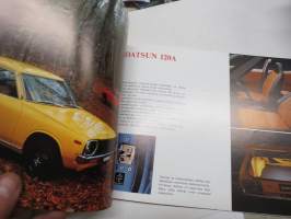Datsun 100A / 120A -myyntiesite / sales brochure