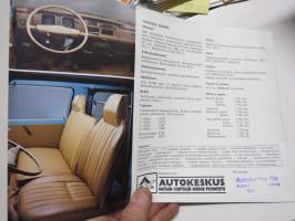 Datsun Caravan -myyntiesite / sales brochure