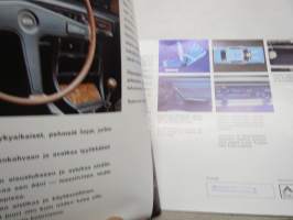 Datsun 180B -myyntiesite / sales brochure
