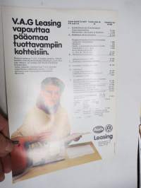 Audi &amp; Volkswagen - VAG Leasing 1980 -myyntiesite