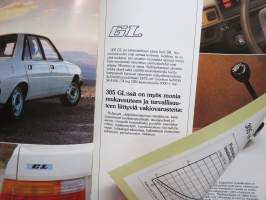 Peugeot 305 1979 -myyntiesite