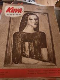 Kuvataidelehti tammikuu 1/1949 Ernst Krohn: Nuori tyttö, Venetsian näyttely, August Strindberg, nuoret ja vanhat