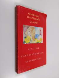 Minä itse kahdeskymmenesensimmäinen : onnittelukirja Pertti Niemiselle 29.6.1989