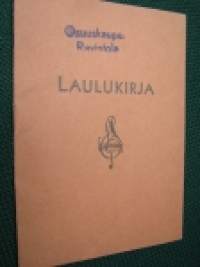 Laulukirja Osuuskaupan ravintola