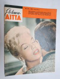 Elokuva-Aitta 1959 nr 23, Myléne Demonguet, Irma Seikkula, Tony Curtis, Suomi-Filmi 40-vuotias, Sortin tyttö - sophia Loren, Kahdeksan Jussin juhlat, Dean Martin, ym