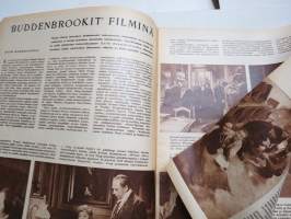 Elokuva-Aitta 1959 nr 23, Myléne Demonguet, Irma Seikkula, Tony Curtis, Suomi-Filmi 40-vuotias, Sortin tyttö - sophia Loren, Kahdeksan Jussin juhlat, Dean Martin, ym