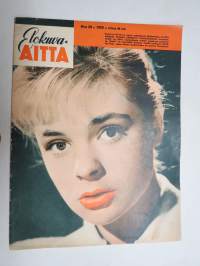 Elokuva-Aitta 1959 nr 20, Sabine Sinjen, Marlon Brando - ohjaaja, Aila Pilvessalo, Mario Lanza kuollut, Juliska Koka Amerikasta, James Stewart, ym.