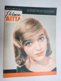 Elokuva-Aitta 1959 nr 11, Elina Salo, Räsynukke, Veikko &amp; Kaija Sinisalo, Papin perhe (MInna Canth) televisiossa, Doris Day, Tommy Sands, ym.