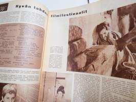 Elokuva-Aitta 1959 nr 11, Elina Salo, Räsynukke, Veikko &amp; Kaija Sinisalo, Papin perhe (MInna Canth) televisiossa, Doris Day, Tommy Sands, ym.