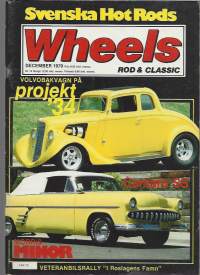 Wheels magazine 1979 December / Rod&amp;Classic Volvobakvagn,  Camaro SS, Veteranbilrally