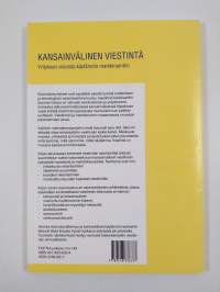 Kansainvälinen viestintä : yrityksen visioista markkinoinnin toteutukseen