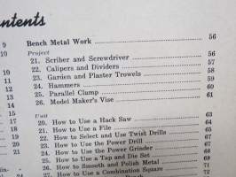 General Shop Metalwork -metallitöiden teko ja niiden järjestelyt työpajassa