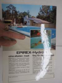 Epirex epoksimaali, myös Epirex-Hydro uima-allasmaalit -värikartta