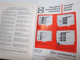 Sydän 1966 nr 4 - Sydäntautiliitto julkaisu, mm. Kela autoklinikkatoiminta, Sydäntutkimukset lapsilla, Työkokeilu ja työhönvalmennus, Fjalar Jarva - suureen kiireen