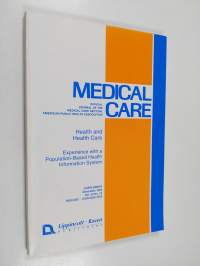 Medical care : official journal of the medical care section, American public health association