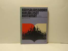 Kansalaissodan kirjalliset rintamat eli kirjallista keskustelua vuonna 1918