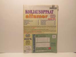 Alfamer kirjaluettelo / korjausoppaat huhtikuu 2003