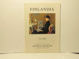 Finlandia huutokauppa Hörhammer 12.4.1992