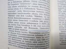 Suomalaisia sukuja ja sukunimiä - joka perheen sukunimi- ja sukututkimusopas