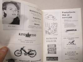 Turun kesäteatteri 1961 - Vaimoke -käsiohjelma