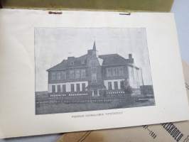 Forssan Suomalainen Yhteiskoulu - Julkaisu Yhteiskoulun vihkiäisiin (Suomen sodan aikaisia tietoja Tammelasta -artikkeli) + vuosikertomus v. 1907-1908