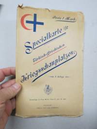 Specialkarte des Türkisch-Griechhischen Kriegsshauplatzes. (Gratisbilaga till Finsk Militär Tidskrift, 1897) -Kreikan-Turkin sodan sotakartta