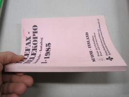 Telefax-Telekopio luettelo-katalog 1-1985