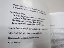 Sata vuotta oto-rino-laryngologiaa Suomessa - Sairaaloita, henkilöitä, tapahtumia