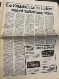 Soundi 1977 nr 4 - Uusi Pen Lee, Led Zeppelin, Pekka Pohjola, Fyyralyyra, Jack Bruce, Jimi Sumen, ym.