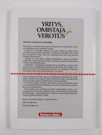 Yritys, omistaja ja verotus