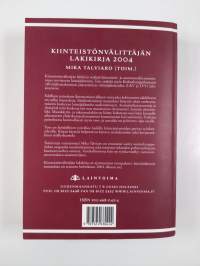Kiinteistönvälittäjän lakikirja 2004